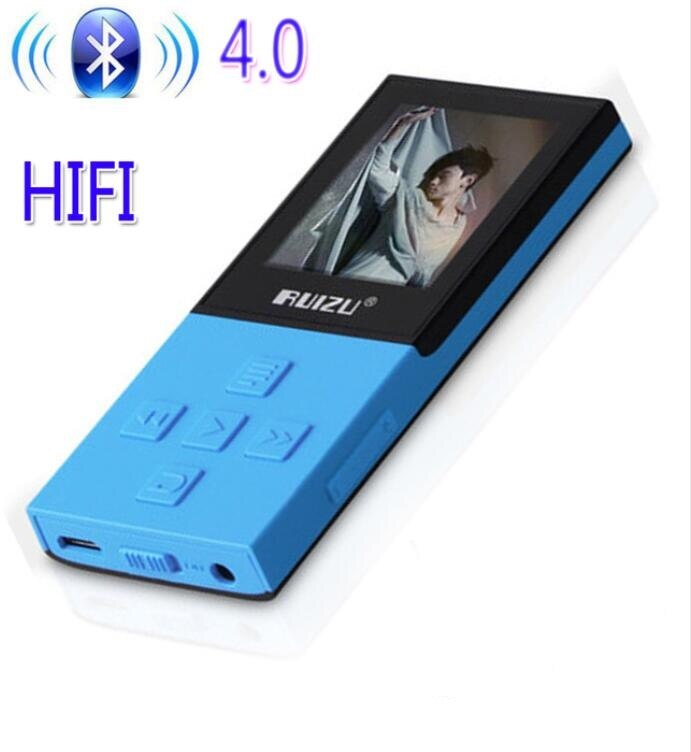 Bluetooth 4.0 MP3 Ruizu X18 Sport MP3 Speler Met 8G Kan Spelen 100 Uur Lossless Recorder fm Bluetooth 4.0