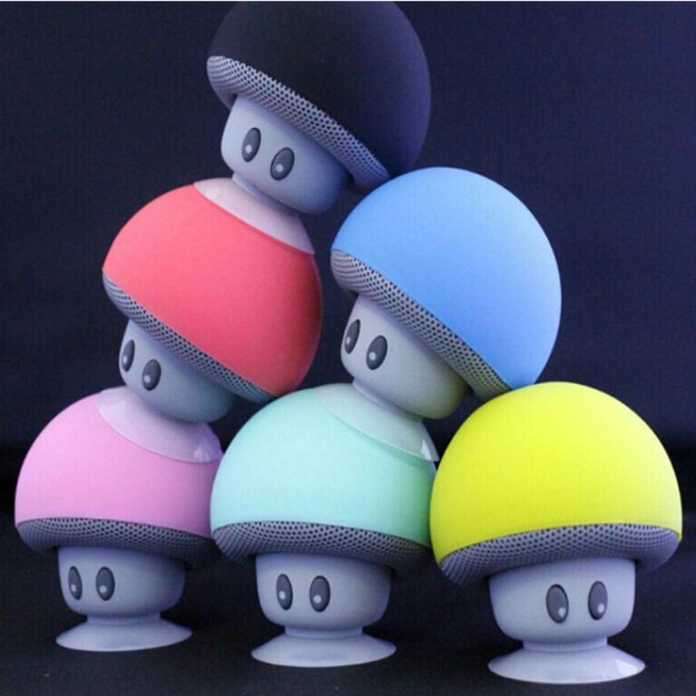 Mini trådlös högtalare svamp bärbar vattentät dusch stereo subwoofer musikspelare för iphone android