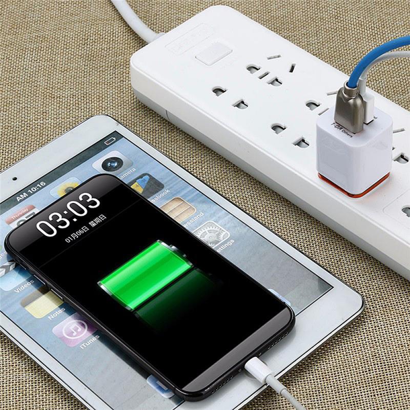 Dual USB Ladegerät 2,1 EINE Schnelle Lade Universal Reise EU/UNS Stecker Adapter Tragbare Wand Handy Ladegerät Für IPhone Für Huawei