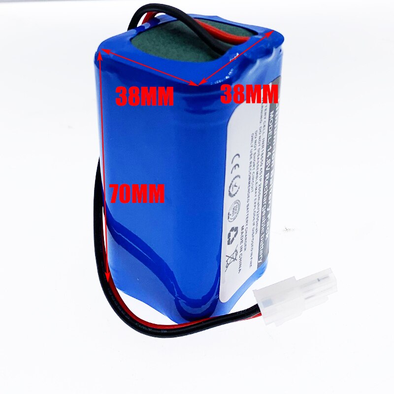 100%/nowy oryginalny 14.8V 2600mah akumulator litowo-jonowy do ILIFE A4 A4s V7s A6 V7s Plus odkurzacz Robot iLife