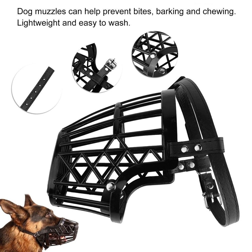 Mode Hond Muilkorven Milieubescherming Rubber Hond Cover Voor Puppy En Medium Hond Dierbenodigdheden Accessoires S-XL