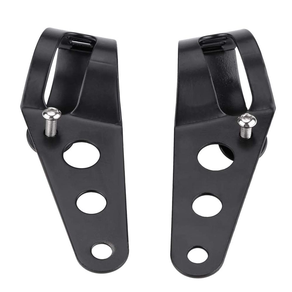 Motorrad Scheinwerfer Halterung Universal- Scheinwerfer Montieren Licht Halfter 27-36mm 38-48mm Für Honda Kawasaki Harley suzuki