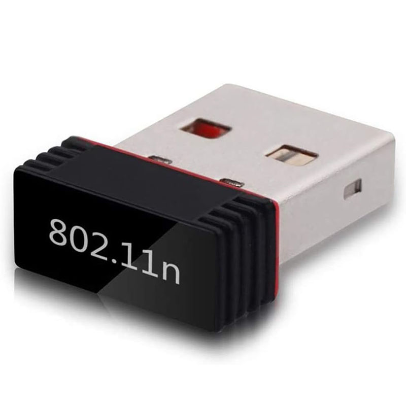 2,4 GHz Wireless Mini USB WiFi Adapter 150 Mbit/s Ethernet Netzwerkkarte USB 2.0 Empfänger Dongle 802.11ax für PC Laptop Win 7 8 10 11