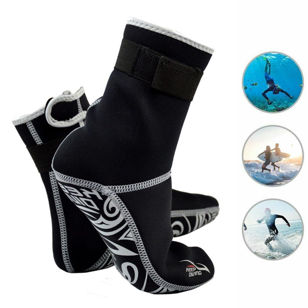 3MM Neoprene Scuba Dive Socks Wetsuit Supplies Shoes Swim Snorkeling Material Equipment Winter Warm Boots Divi C6E0