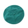 Solid farge varm ull vinter kvinner jente beret fransk kunstner lue lue cap 12 farger 0 j 5y: Innsjøblått