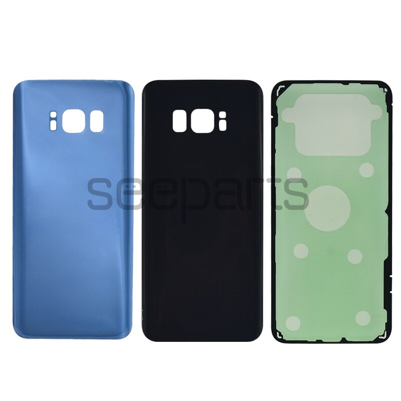 5.8" For SAMSUNG Galaxy S8 G950F Back Battery Cover Door Rear Glass Housing Case Replace For SAMSUNG S8 Battery Cover