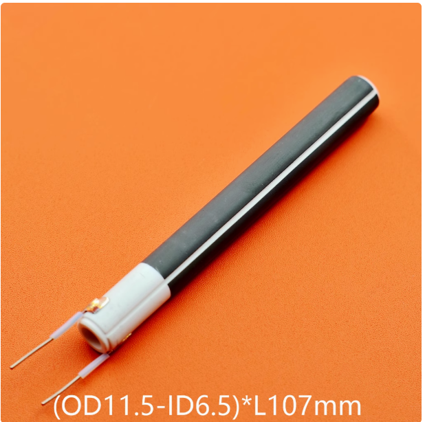 Ceramic Igniter 220V350wBBQ Wood Pellet Ignition Rod MCH Ceramic Heating Tube: Orange