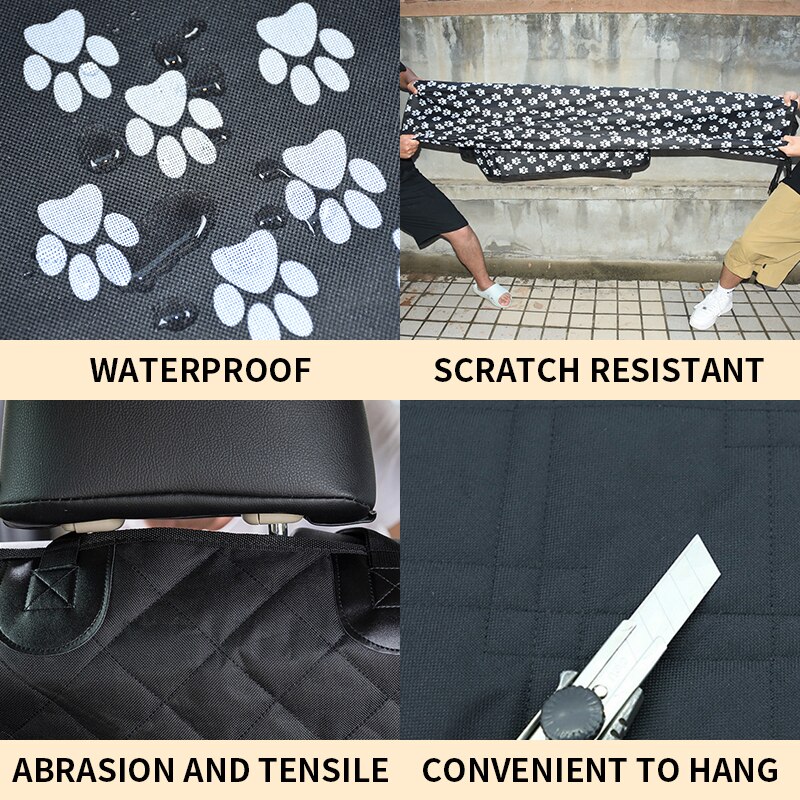 Hond Auto Seat Cover Trunk Case Hond Auto Hond Transporter Mat Pad Hond Auto Seat Cover Hangmat Hond Kofferbak bescherming Dierbenodigdheden