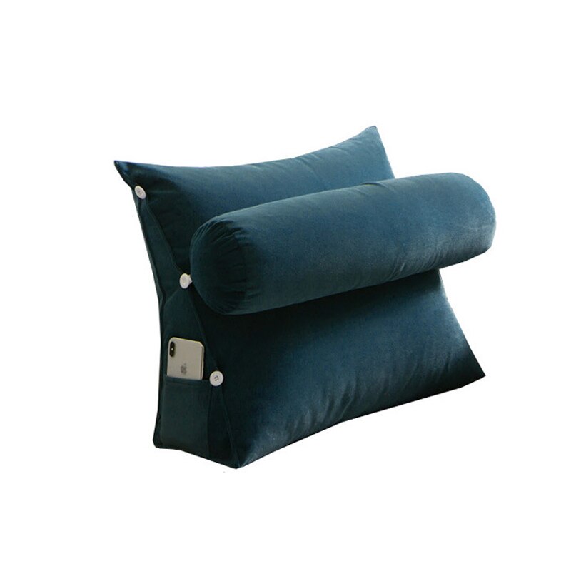 Comfort Driehoek Bed Lezen Kussen Grote Grote Sofa Bed Bed Lendensteun Kussen Rugleuning Rugleuning Pijnbestrijding Kussen