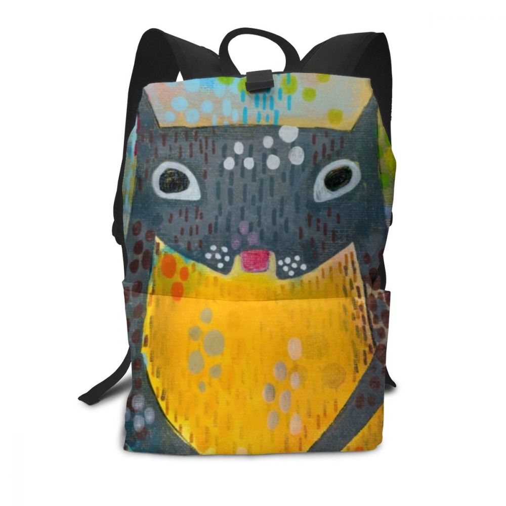 Mochila con estampado de ardilla para hombre y mujer, morral escolar de: Squirrel