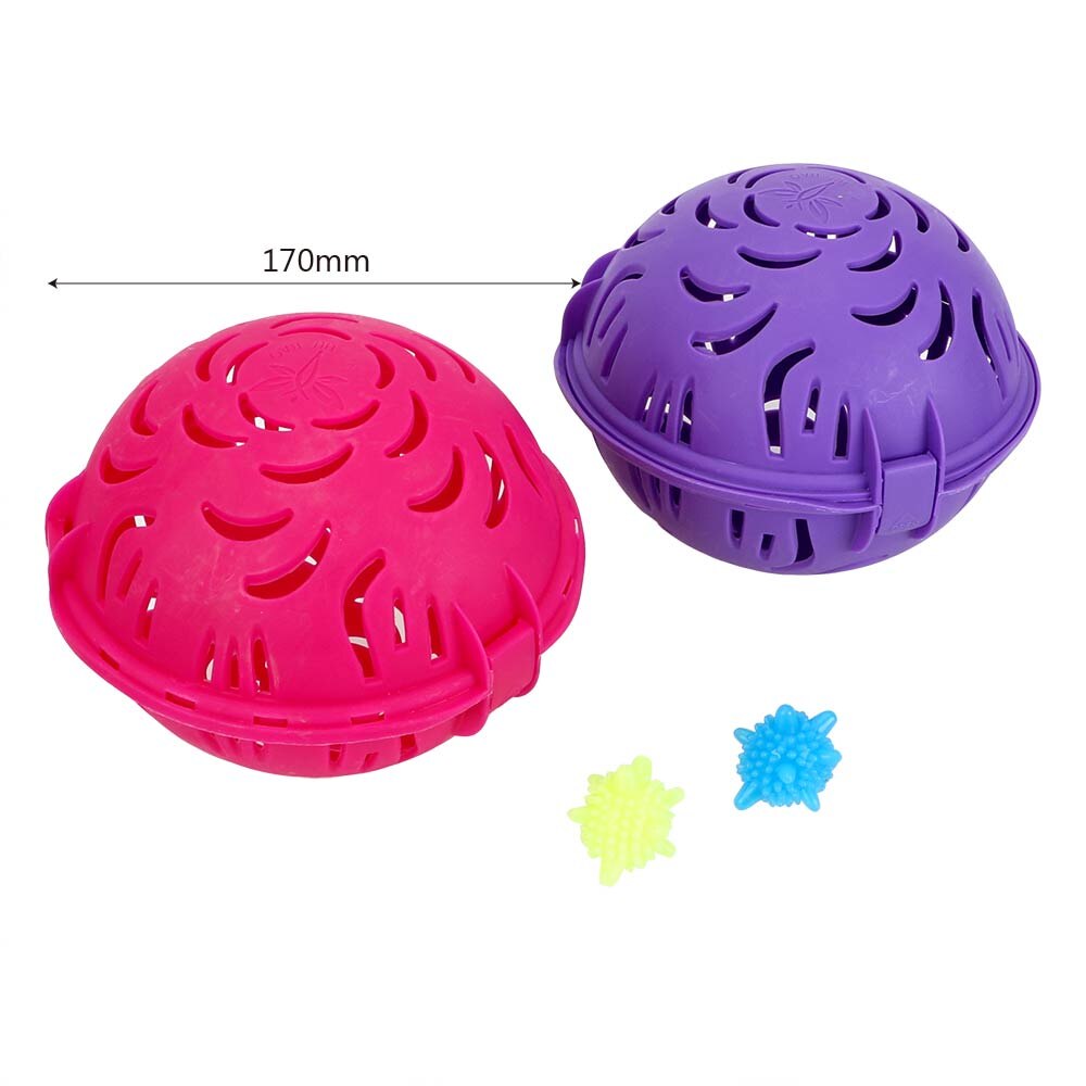 HILIFE Bubble Bra Double Ball Saver Washer Bra Laundry Balls Cleaning Tool for Washing Machine Keeping Clothes Eco-friendly