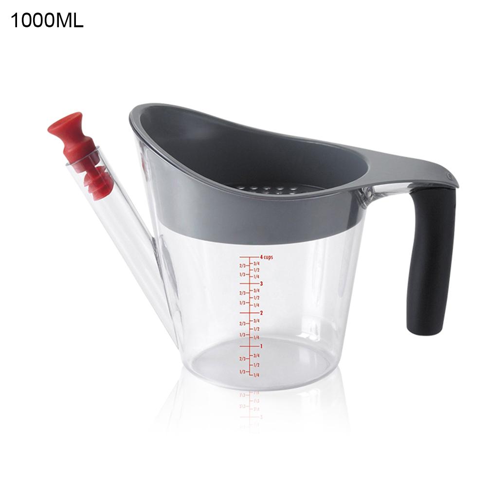 Multifunctional Good Grips With Scale Fat Gravy Separator Gravy Measuring Cup Wake-up Meat Pot Soup Collection Kitchen Tools: Default Title