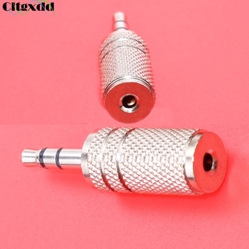 Cltgxdd Audio Adapter 3.5mm 3 pole audio plug Mannelijke om 2.5mm audio jack Vrouwelijke Connector voor Auto Speaker hoofdtelefoon Oortelefoon
