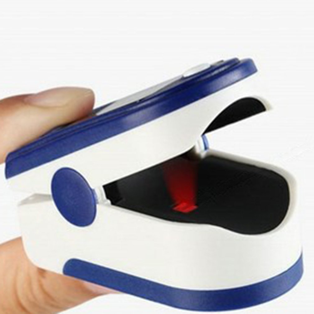 Finger Oximeter Digital Fingertip Pulse Oximeter Blood Oxygen Saturation Meter Finger SPO2 PR Heart Rate Monitor
