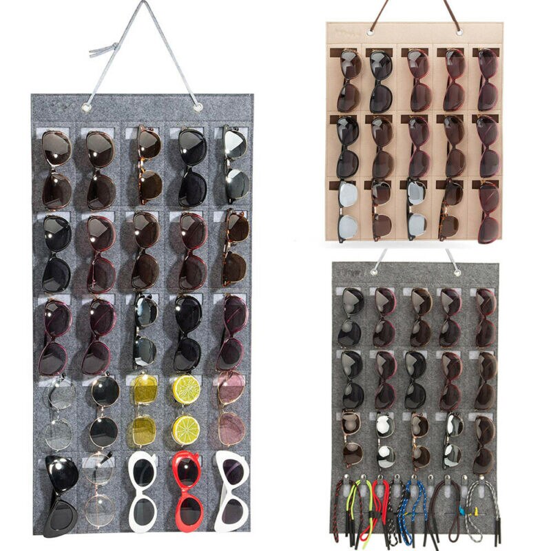 Eyeglass Sunglasses Storage Display Wall Stand Organizer holder for Glasses