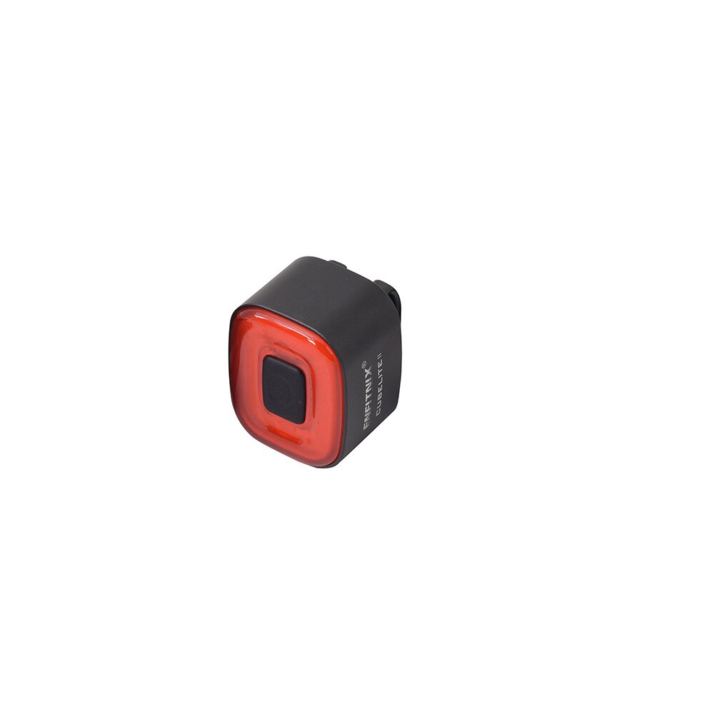 100 Cubelite Fahrrad Rückleuchten Intelligente Sensor Bremse Licht USB Rennrad MTB CubeLite Hinten Rücklicht Aktualisierung Clever Rücklicht: Schwarz
