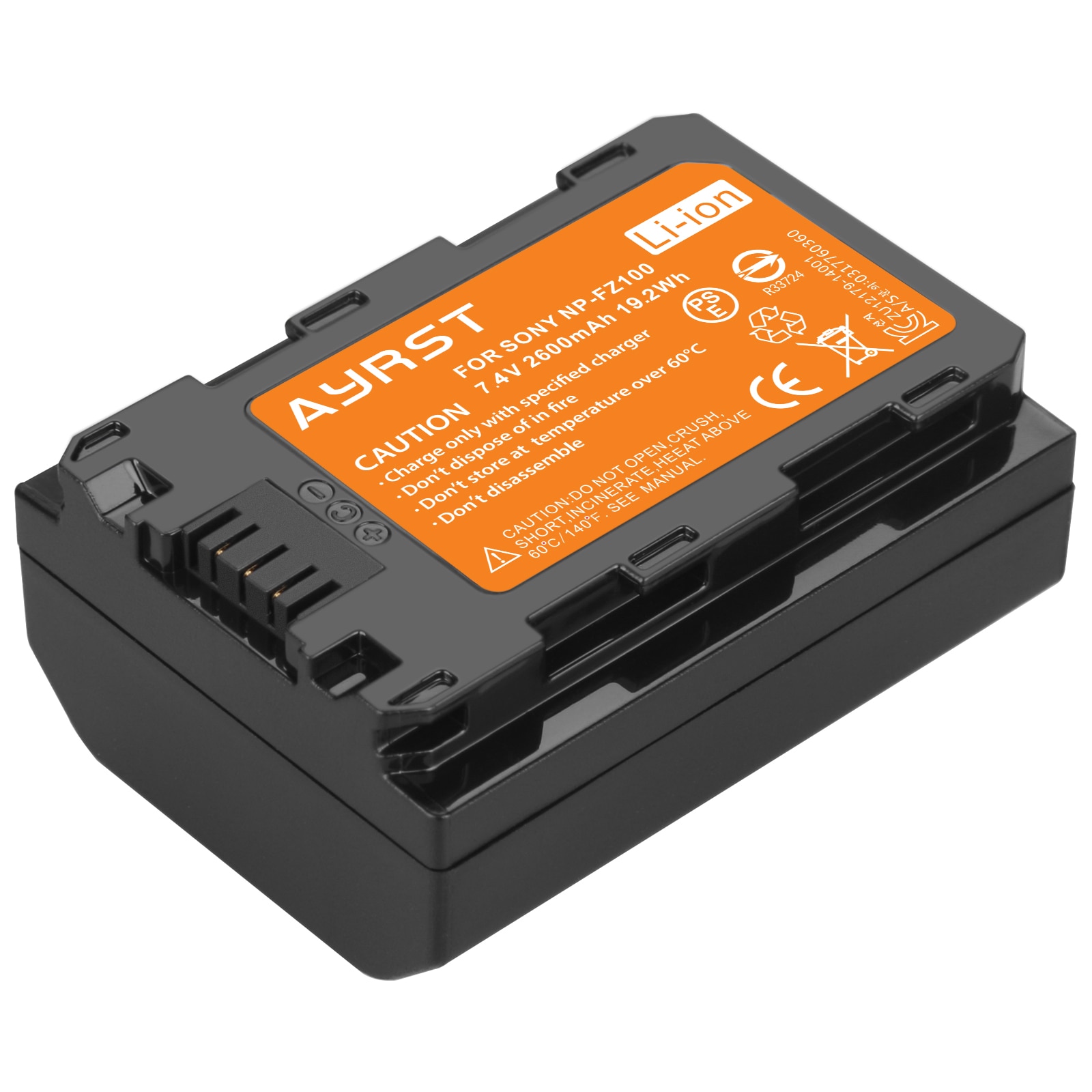 2600Mah NP-FZ100 NPFZ100 Camera Batterij + Dual Usb Oplader Voor Sony NP-FZ100, BC-QZ1, Sony A9, alpha A7R Iii, A7 Iii, ILCE-9