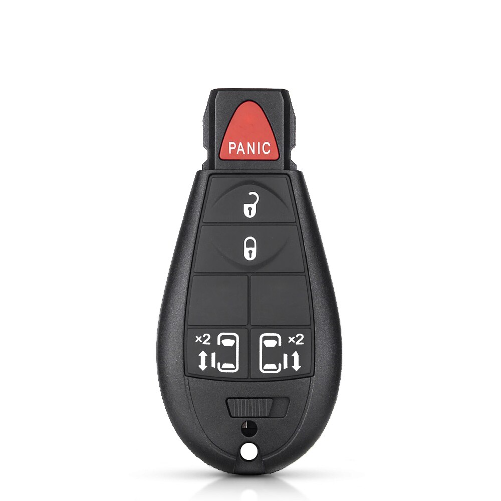 KEYYOU 3/4/5/6/7 Buttons Remote Smart Car Key Shell For Jeep Grand Cherokee Chrysler 300 Town &amp; Country Dodge Challenger Charger: Model 2