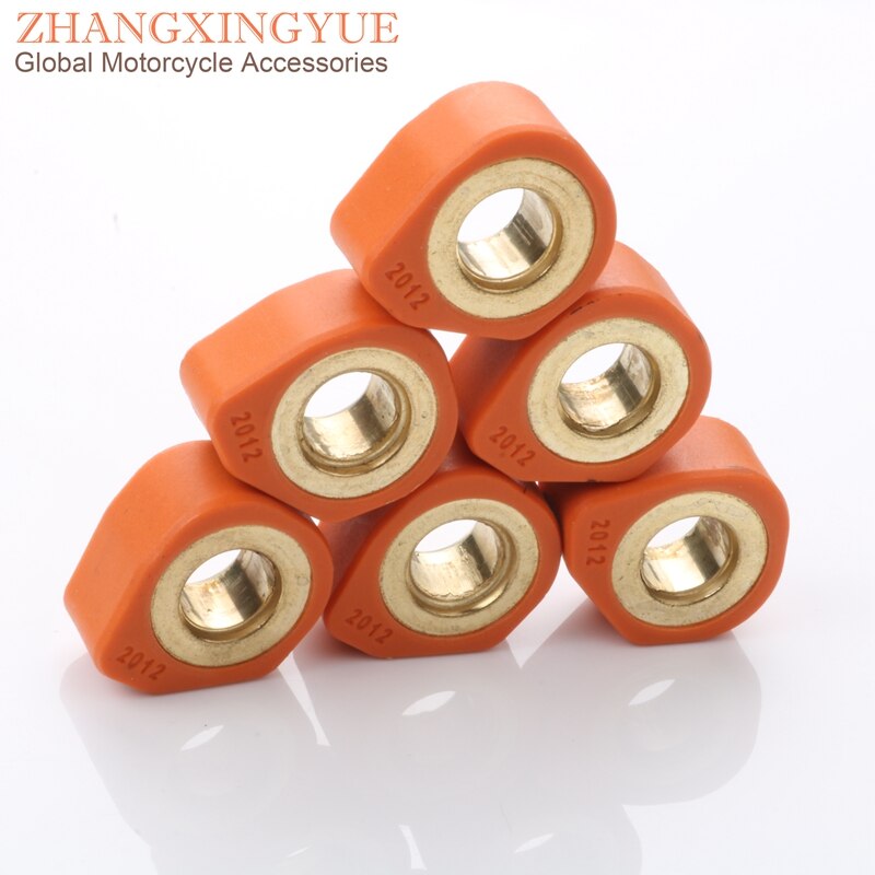 Pesos para rodillos, variador de rendimiento, 9 GB, 11 GB, 15,5 GB, 20x12mm, para YAMAHA, Maxster, Majesty 125/150, Vino, x-city, x-max, Zuma 125