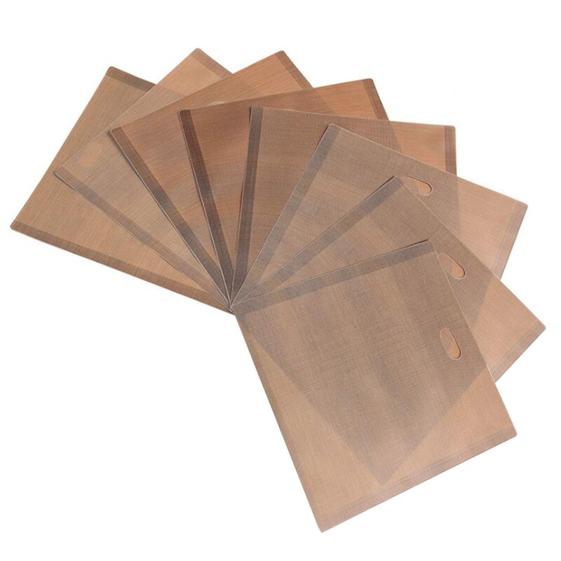 8 Pack Reusable Toaster Bags for Grilled Cheese Sandwiches - Non Stick Grilled Cheese Toaster Bags Reusable: Default Title