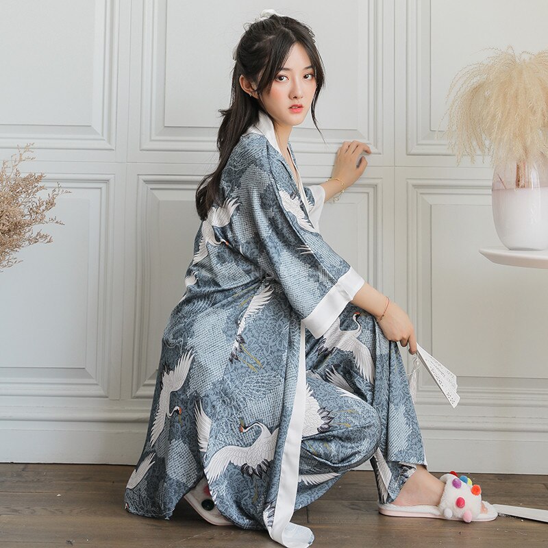Disfraz De Kimono Japonés Para Mujer, Bata Tradicional De Geisha Con 