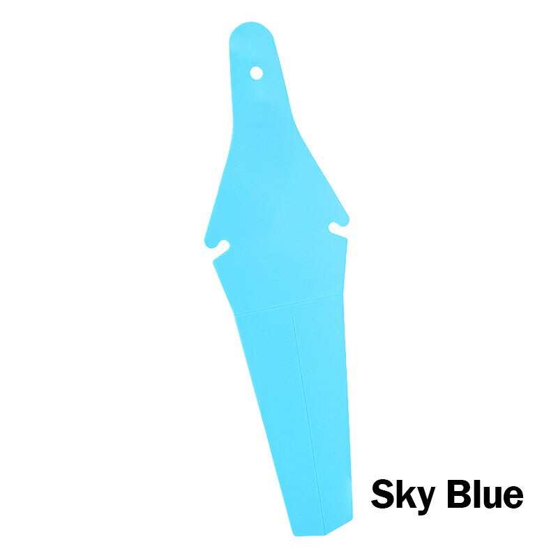 Bicycle Saddle Mudguard Dead Fly Mountain Road Bike Mini Portable Mudguard Wing Plastic Riding Saddle Mudguard Removable Parts: Sky Blue