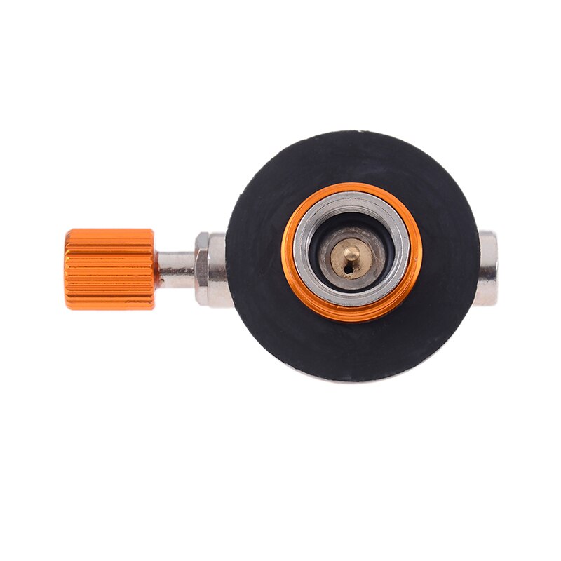 1Pcs Inflatable Valve Flat Tank Liquefied Gas Steel Outdoor Camping Gas Stove Safe Switching Charging Inflatable Valve Adapter