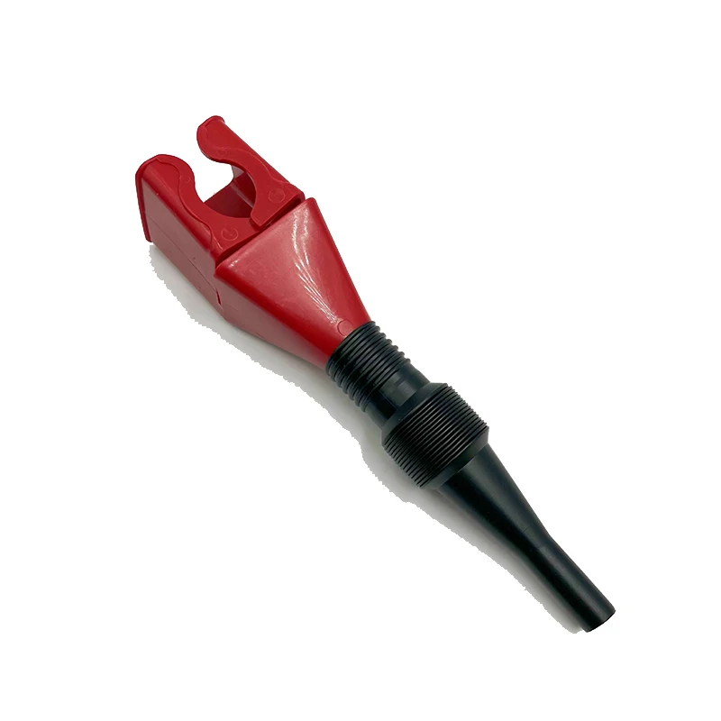 Embudo de aceite de motor de gasolina para repostaje de motocicleta y coche, herramienta de transferencia de filtro, embudo de aceite para cambio de aceite, Accesorios Para automóvil: orange