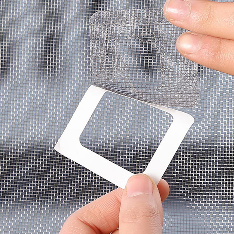 6Pcs/10pcs Adhesive Fix Net Window Home Anti Mosquito Fly Bug Insect Repair Wall Patch Broken Hole Stickers Mesh Window Screen
