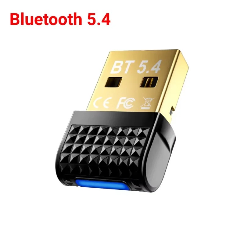 USB Bluetooth 6.0 Adapter Transmitter Bluetooth Receiver Audio Bluetooth Dongle Wireless USB Adapter for Computer PC Laptop: Red