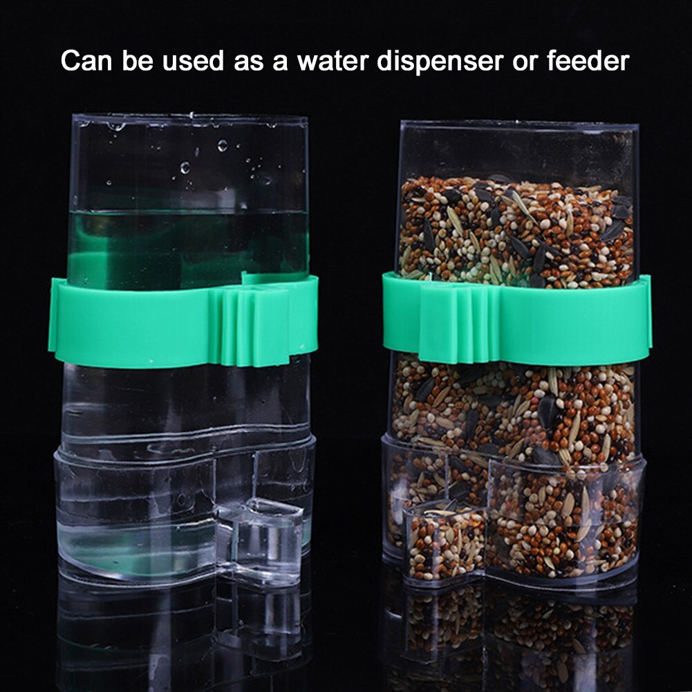 Photo inspiration: Picture Idea: Parrot Utensils Drinking Fountain Plastic Water Tr