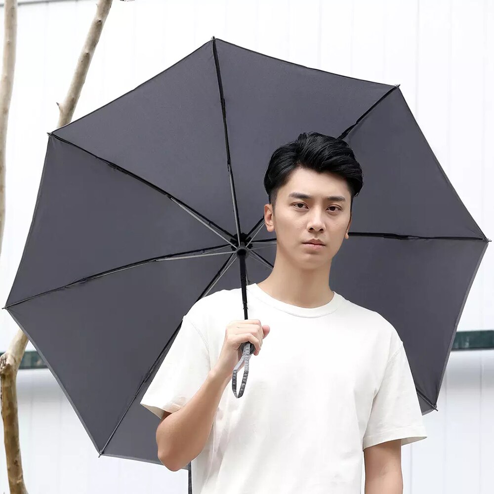Xiaomi Konggu Umbrella Automatic Sunny Rainy Aluminum Windproof Waterproof UV Reflective Portable Umbrella Travel Sunshade