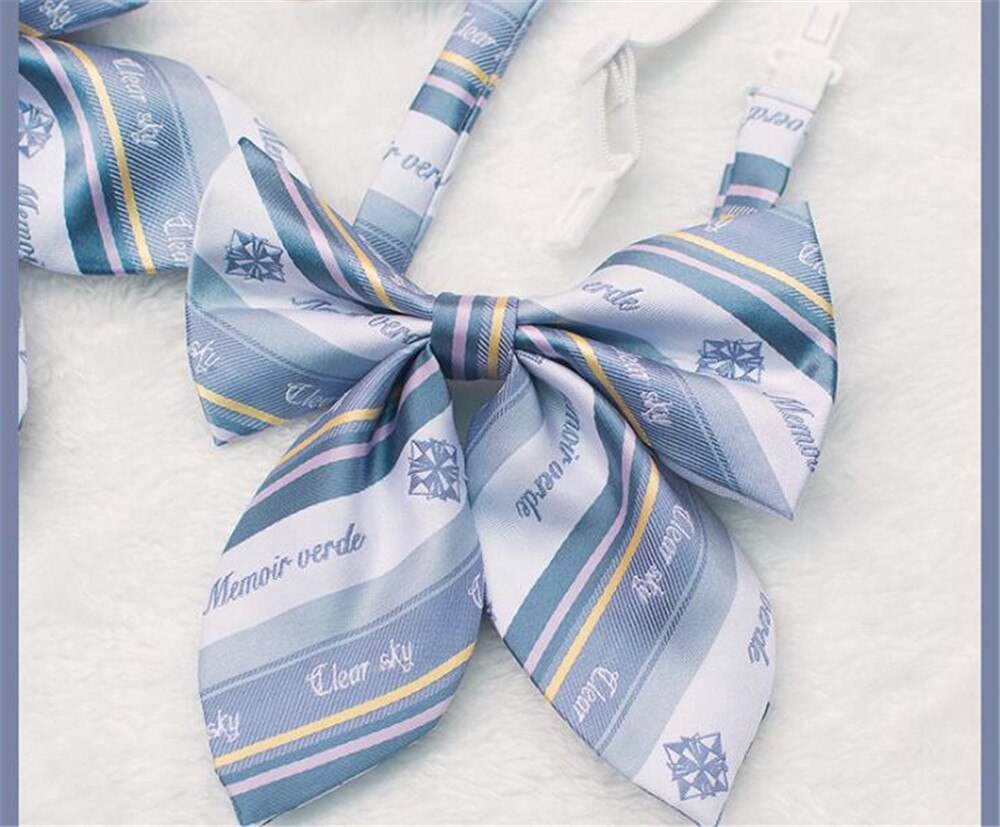 Jk Uniform Bow Tie Cute School Uniform Accessories Bow-knot Tie Knot Cravat Necktie Adjustable D174