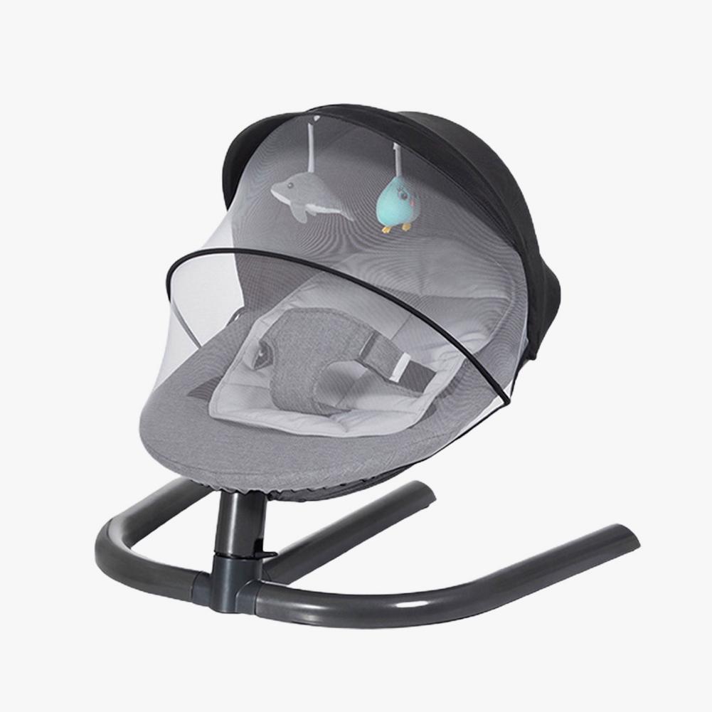 Balançoire bébé videur ergonomique bébé Rocker Portable infantile videur bébé lit bébé enfants lit bebek yataklari enfants lit: Gray