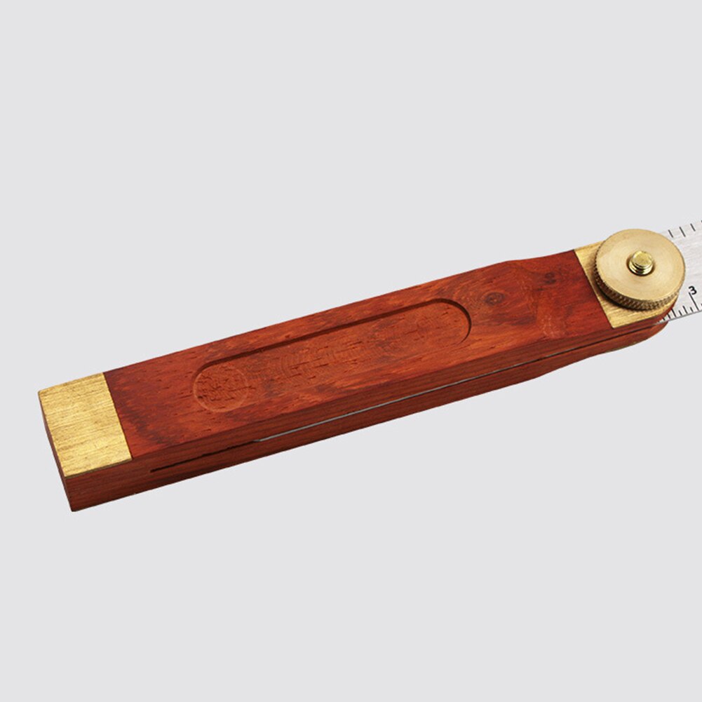 9 Inch Tools Carpenter Durable Engineer Bladed Hardwood Handle T Oblique Angle Sliding Ruler Stainless Steel Accessories Safe