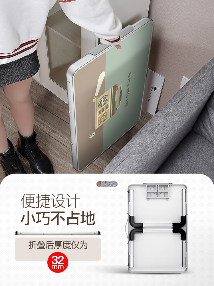 Small Laptop Computer Desk Desk Desk Bed Folding Laptop Table Lazy Student Dormitory