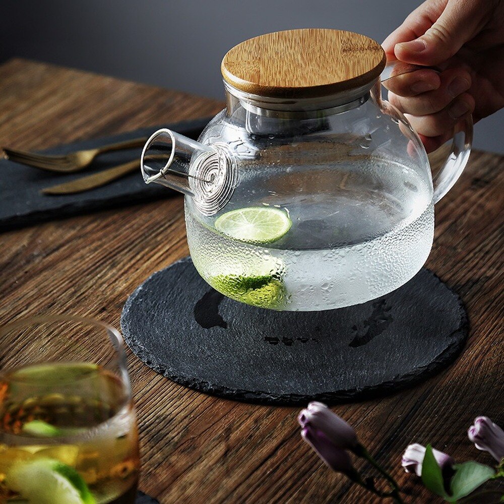 Natural Slate Dishes Solid Rectangle Stone Sushi Steak Barbecue Plate Cheese Pizza Flat Fruit Plate MJ71508