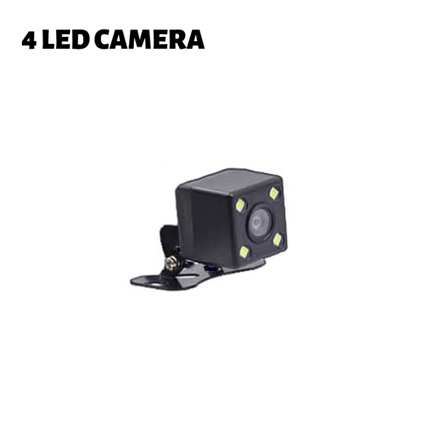 7 inch Car MP5 Player Video Player Stereo Audio FM Radio Aux/USB/TF Input with Mobile Phone Interconnection Car Player A6: 4 LED Camera