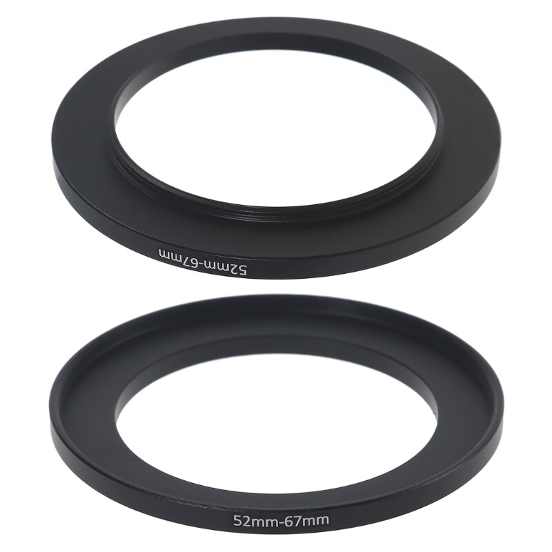 Metal 52mm-67mm Step Up Filter Ring 52-67 mm 52 to 67 Stepping Adapter S26 20