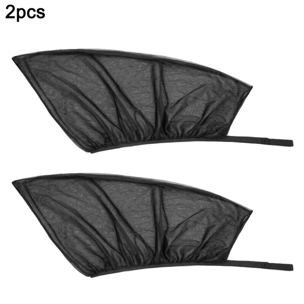 Side Car Window Sombrinha Frontal Ou Traseira Do Carro Pequeno Sol Janela Sombra Ventilação Anti-mosquito Sombrinha Universal Para A Maioria Dos carros: 2pcs Front