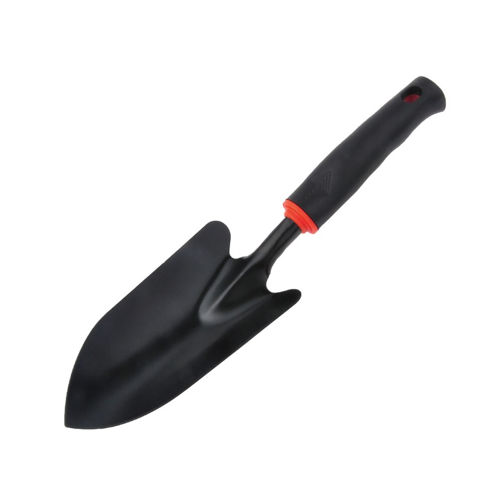 1Pcs Garden Tools Black Plastic Handle Spray Plastic Two-end Hoe Dual-use Hoe Five-tooth Rake Shovel Outdoor Hoe Flower Shovel