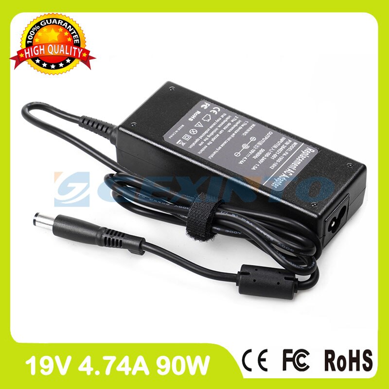 19v 4.74a bärbar nätadapter pa -1900-08 h 2 ppp 012h- s  pp014h- s laddare för hp probook 6550b 6555b