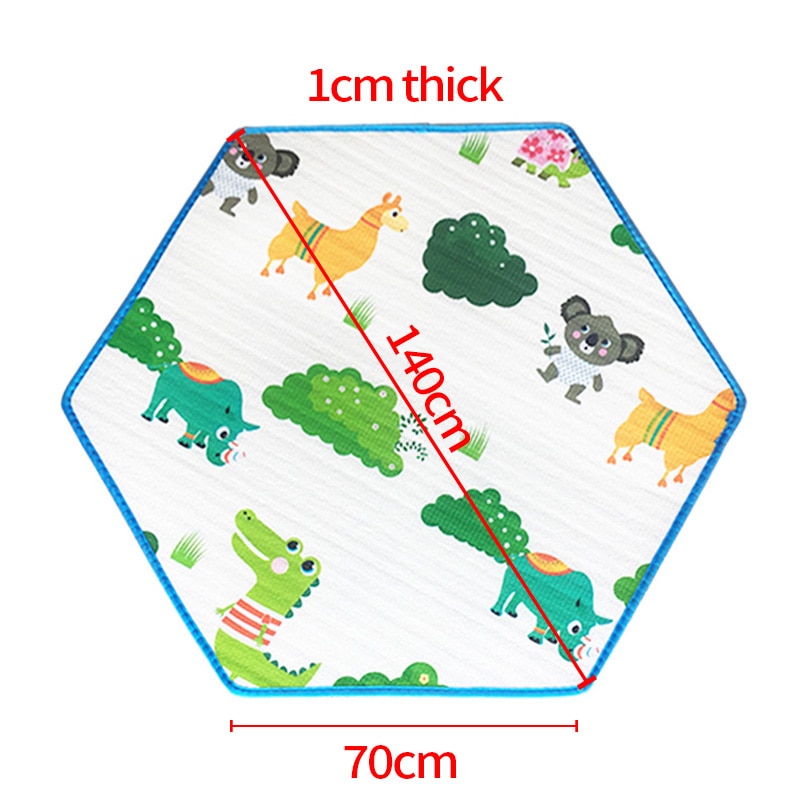 Imbaby Baby Spelen Mat Baby Box Tapijt Speelgoed Opbergtas Rug Antislip Zijde Katoen Zuigeling Spel Kruipen Tapijt voor Kinderen