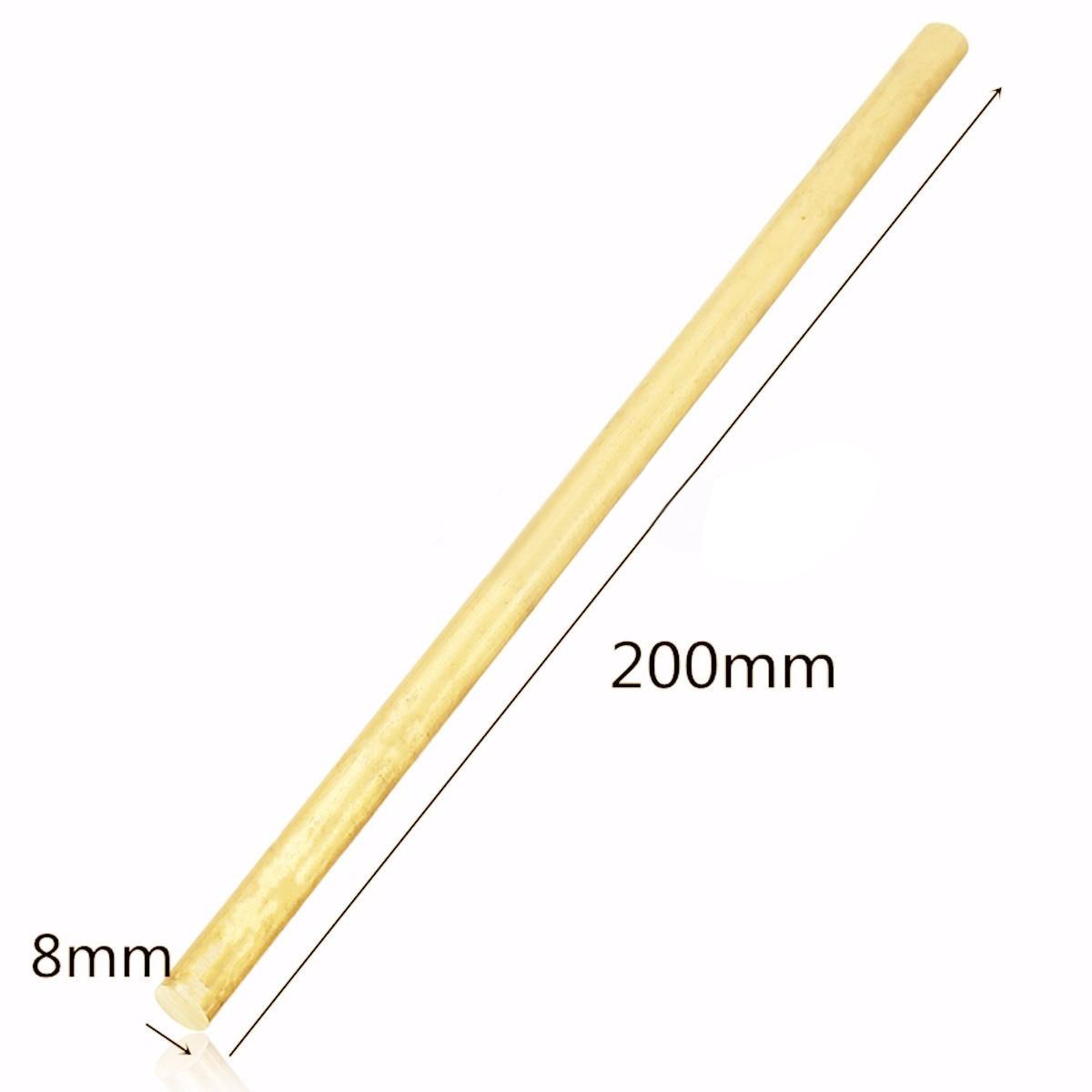 4/6/8/10/12mm DIY Hardware Messing Runde Bar Stange Rund Draht Rohr Modellbau