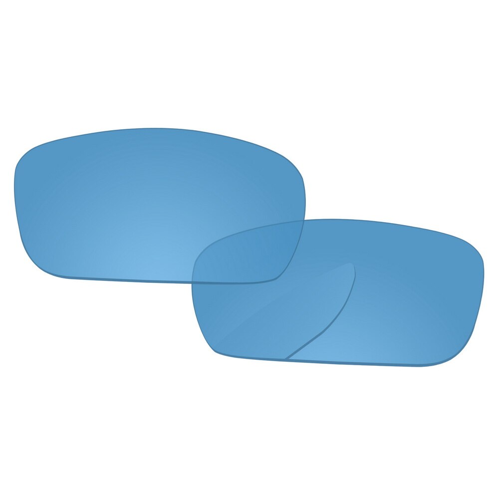 Alphax Ersatz Linsen für Kurbelwelle Sonnenbrille Polarisierte-Mehrere Optionen: Crystal Blue