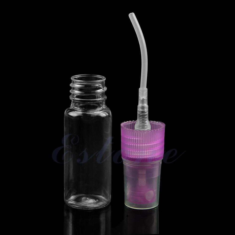 1Pc 10Ml Mini Portable Lege Plastic Parfum Verstuiver Verstuiver Spray Fles