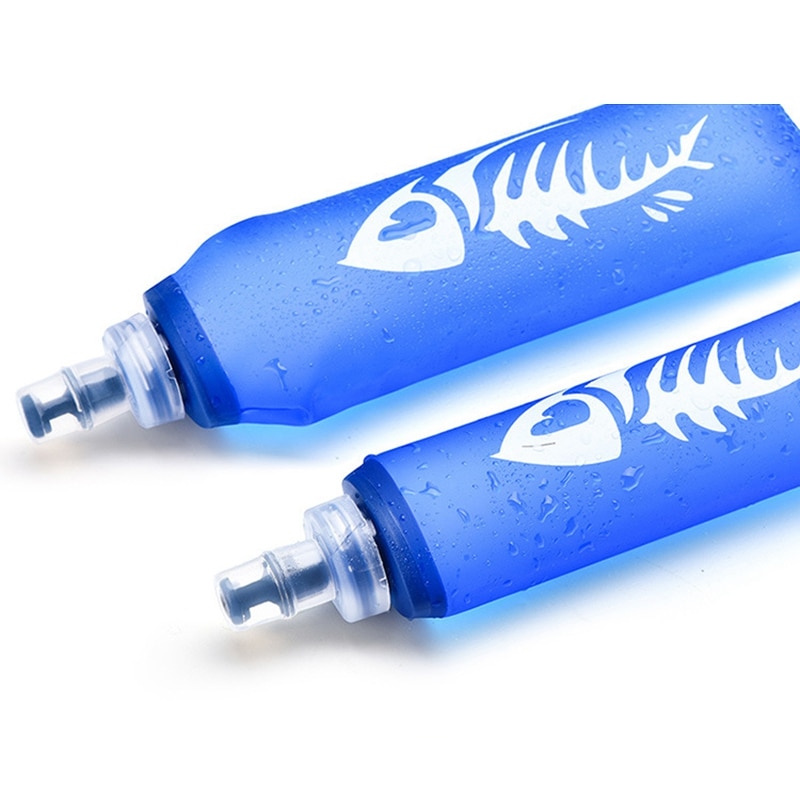 Soft Water Bottle Flask Collapsible TPU Water Bottle for Running Marathon Hiking and Cycling