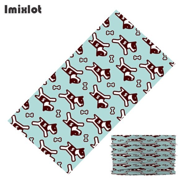 Men Women Seamless Magic Scarf Outdoor Sports Headwear Face Dust Mask Bike Cycling Balaclava Neck Tube Warmer Bandanas Head Wrap: L
