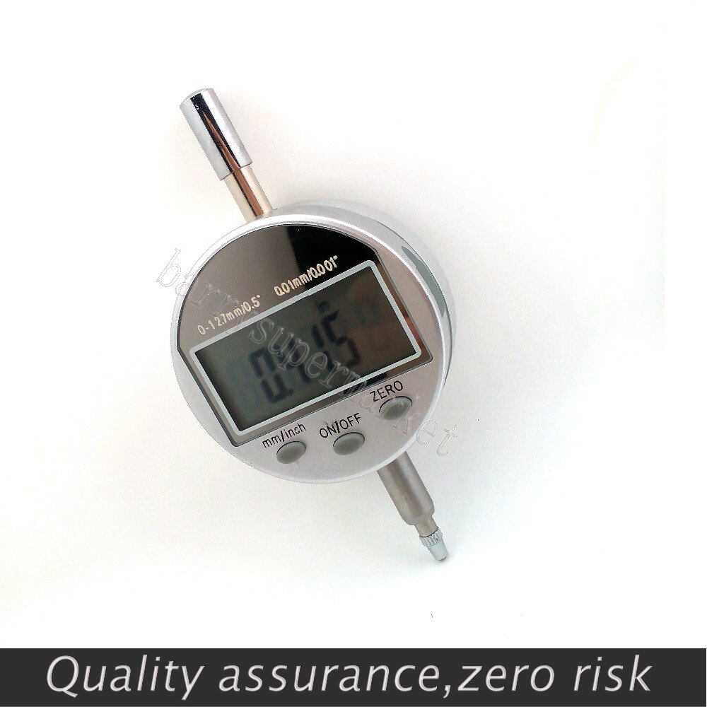 Digitale Meetklok 0-12.7Mm/5 "Range Precision Tool 0.01Mm/0.0005" Tester Elektronische dial Gauge Digitale Indicatoren