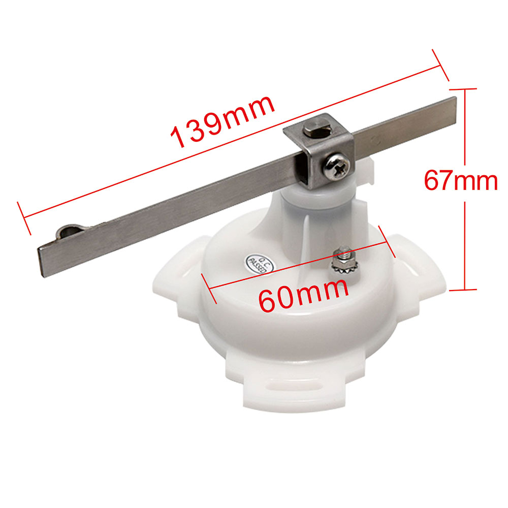 1pc 12V 24V Rudder Angle Indicator Sensor Marine Sensors White Stainless Rudder Angle Gauge Sensor for Boat Marine Universal